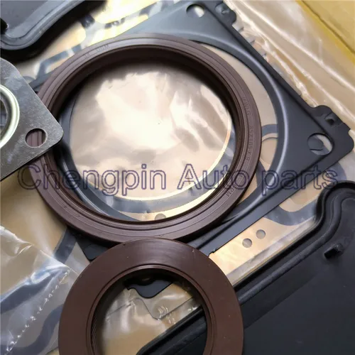 Imagen 2 del producto Juego completo de sellos de motor 0197P5 0197.P5, junta de culata de enfriador de aceite para Peugeot 206 307 1,6 TU5JP4, paquete de revisión de motor