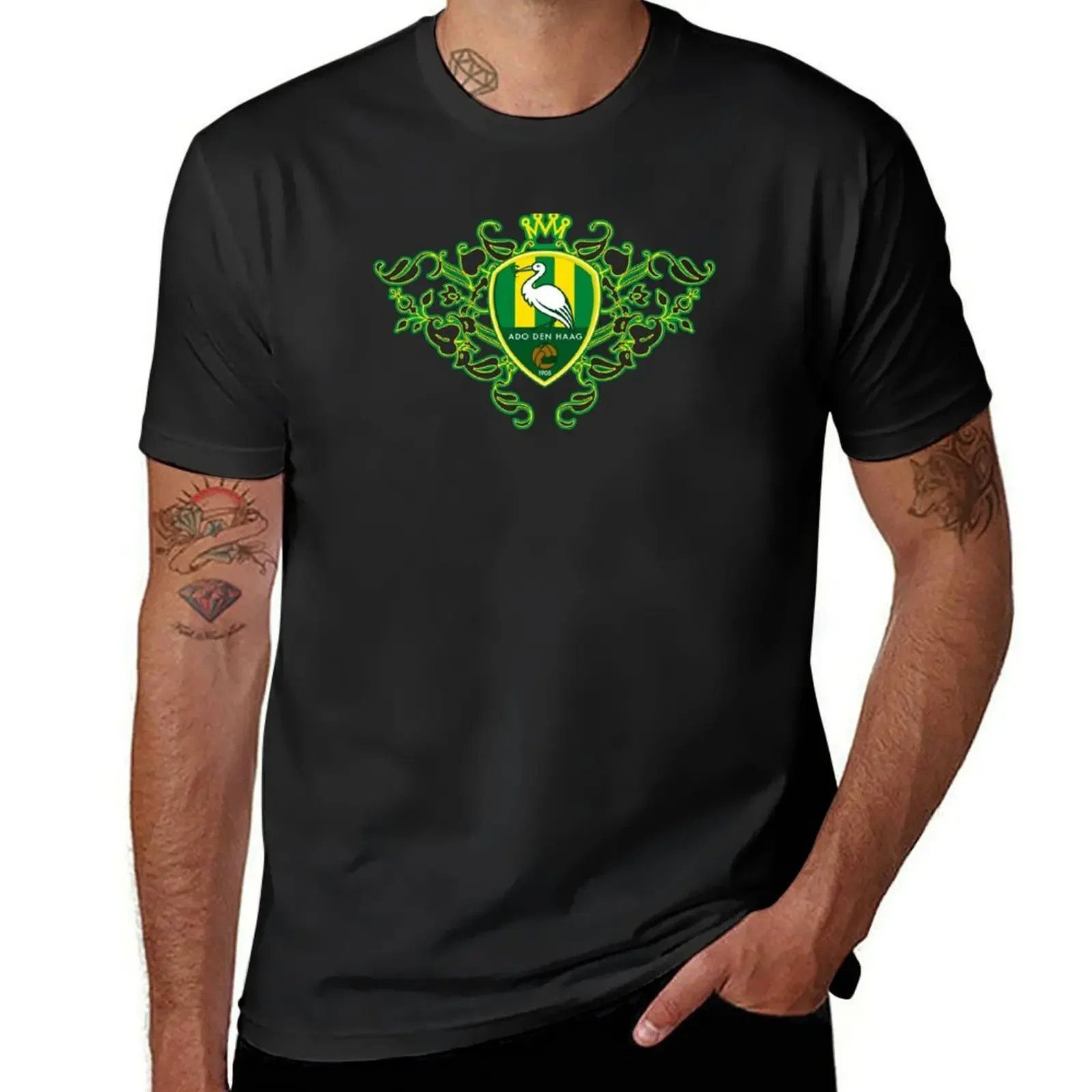 Ado Den Haag - ONZE TROTS Hauge 1905 - ADO Den Haag camiseta en blanco, ropa de talla grande, camisetas de algodón para hombres