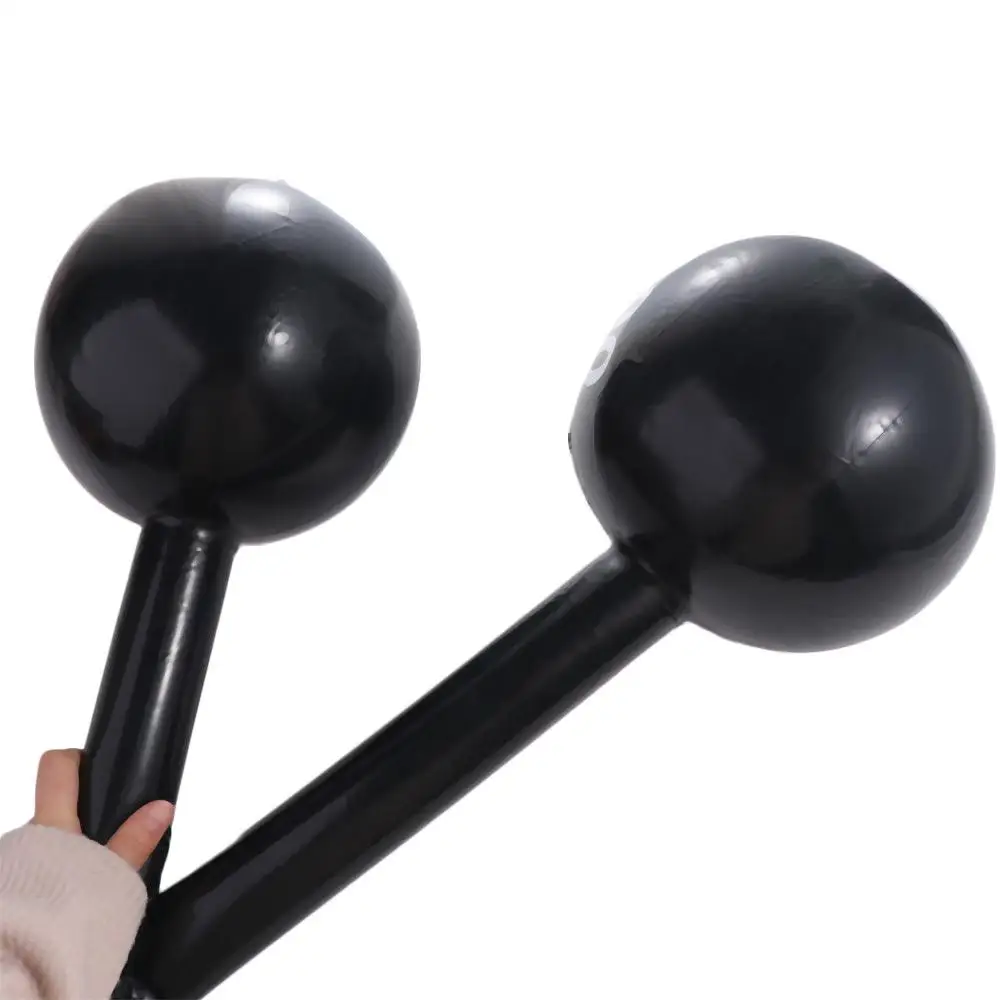 Simulatie Gym Interactie Speelgoed Opblaasbaar Barbell Speelgoed Opblaasbare Ballon Fitness Halter Speelgoed Verdikte Sport