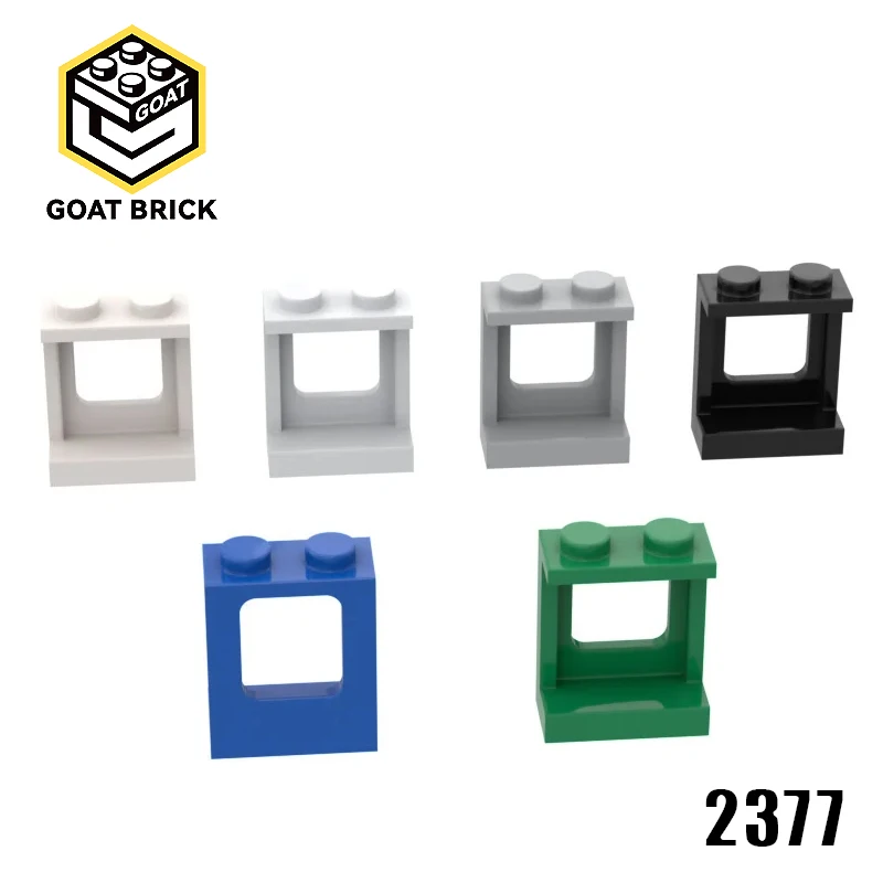 10Pcs MOC Parts 2377 Window 1 x 2 x 2 Plane Compatible Bricks DIY Assmble Building Blocks Particle Kid Puzzle Brain Toy Gift