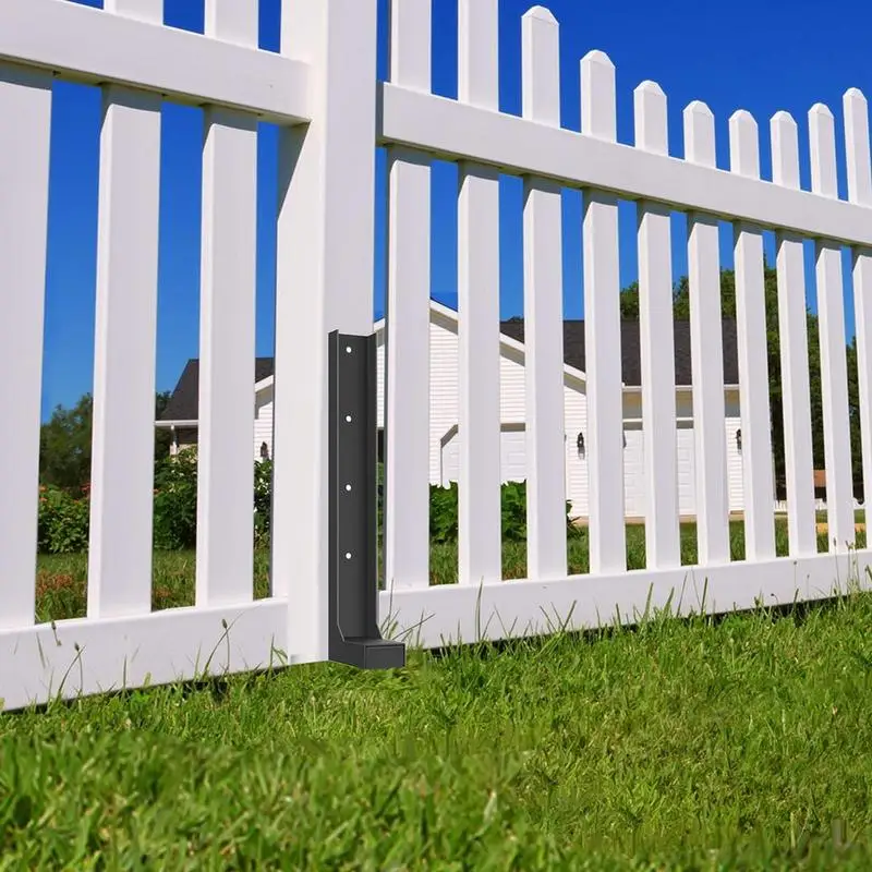 Sturdy Fence Support Stake Fence Repair Stake Replacement Thickened Quick Easy Metal Spikes Heavy For Repairing Lawn Protection