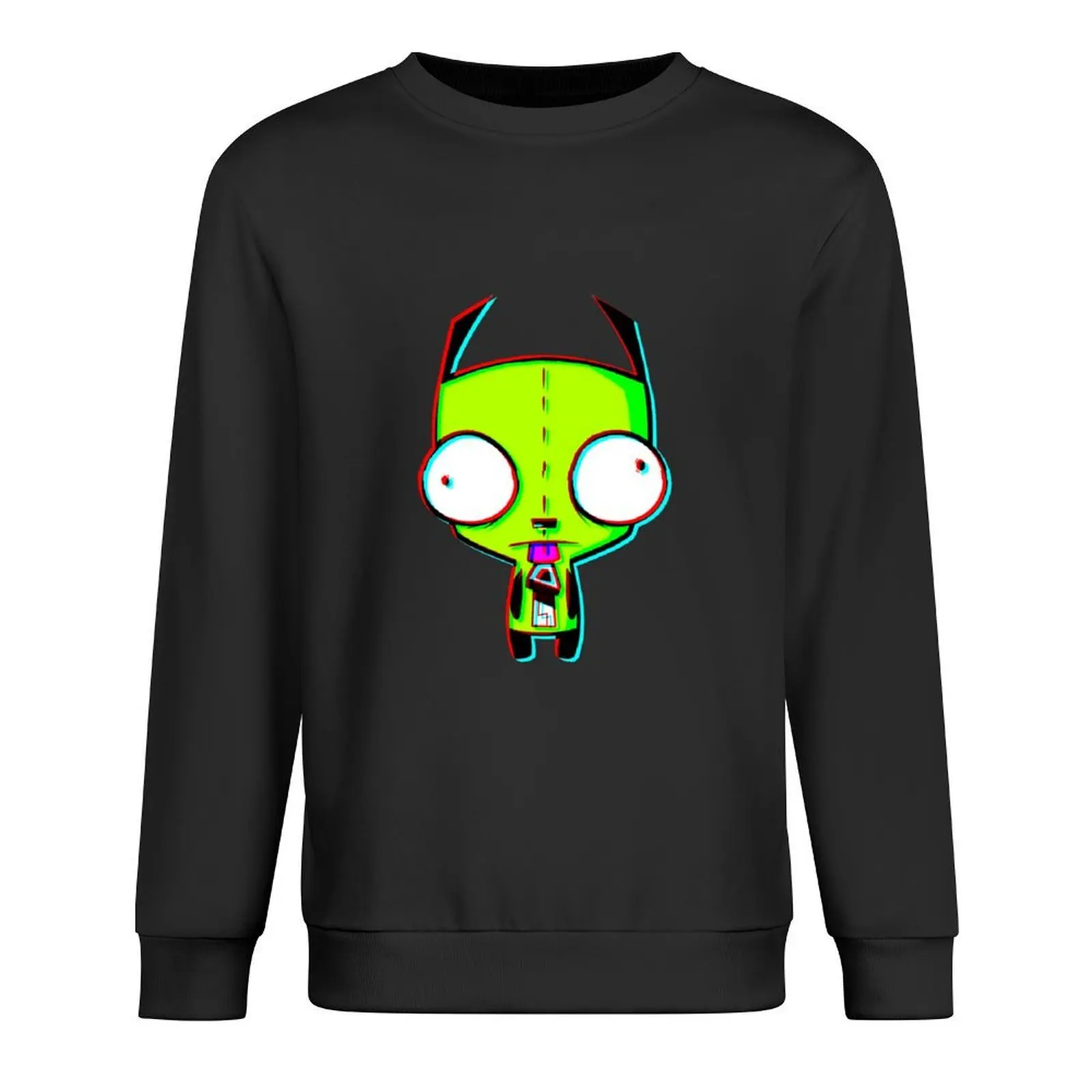 

GLITCH'D GIR Pullover autumn clothes clothes for men tracksuit korean style clothes hooded sweatshirt for men