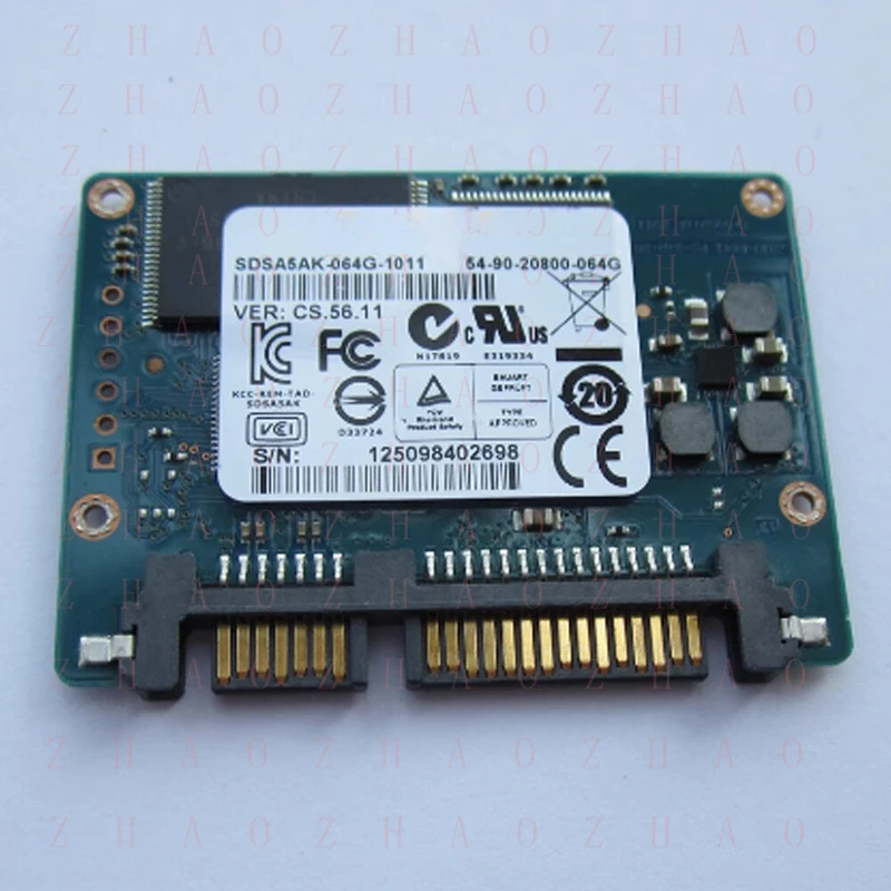 L+ For Sandisk 1.8 Half Height SATA2 SDSA5AK 64G 128G SSD Solid State Drive
