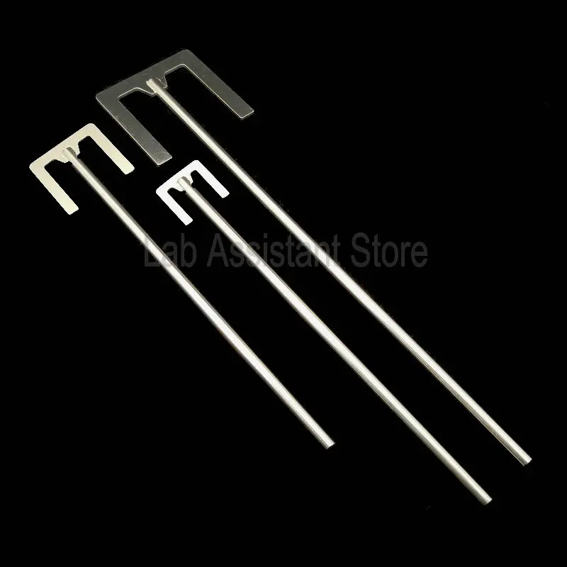 1pcs Stainless Steel E-type Stirring Paddle with Leaf-width 30mm-120mm SUS304 Mixer Used in Lab Mixing Equipment