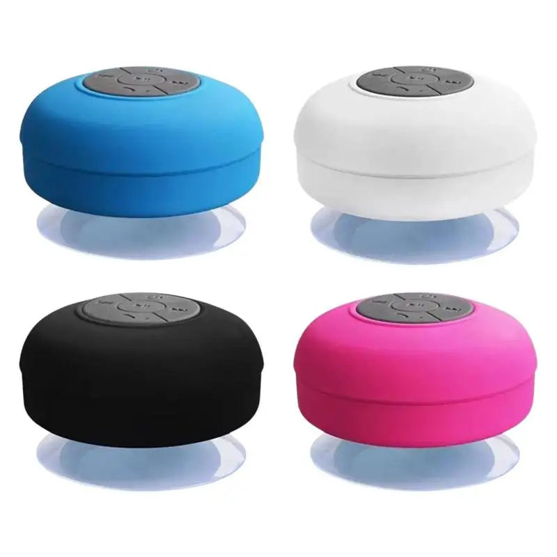 Portable Blue-tooth Speaker Wireless Waterproof Shower Speakers For Phone Blue-tooth Subwoofer Hand Free Car Speaker Loudspeaker