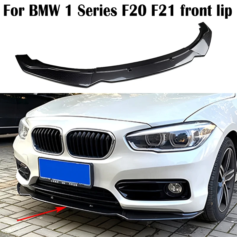 

For BMW 1 Series F20 F21 116i 118i 120i 2011-2019 Car Front Bumper Lip Splitter Diffuser Body Kits Bumper Canard Lip Accessories