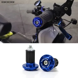 2 pezzi 8 colori accessori moto manubrio estremità spina manopole tappi manubrio cursore moto per Honda Yamaha KTM