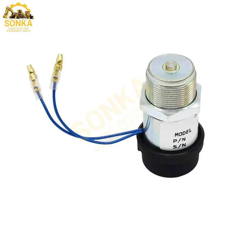 

195-8411 1958411 New 12V Fuel Shutoff Solenoid For Caterpillar Mini Hydraulic Excavator 303 304 305 305CR 304CR 303CR 302.5C
