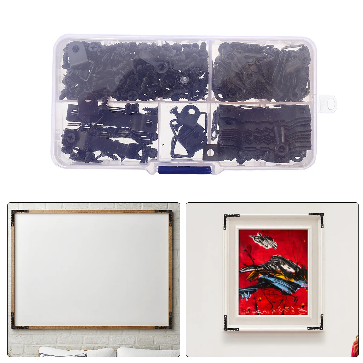 550 Uds. Accesorios para colgar, accesorios para el hogar, perchas resistentes y pesadas, decoración, exposición de hierro, punta de pintura