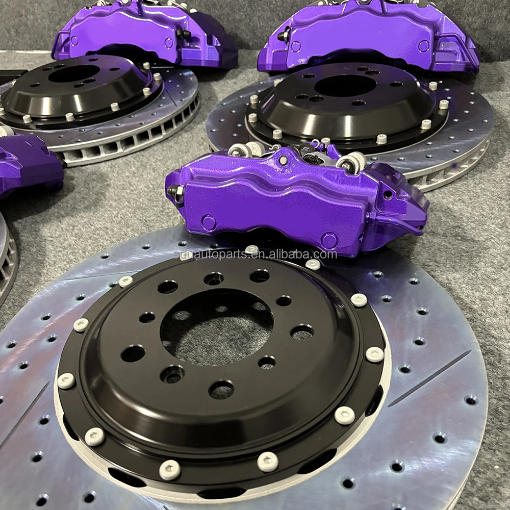 China Wholesale 6 Pistons 18Z Brake Caliper Big 6 Pot Brake Kit Brake Pads Set Car Spare Parts for BMW E46 E63 E90 E92 E93 - Image 6