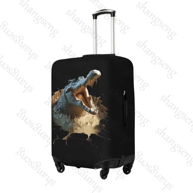 Crocodile is ferocious printing Thicken Luggage Cover Elasticity Trolley dust cover Suitcase Protection Cover Suitcase Case