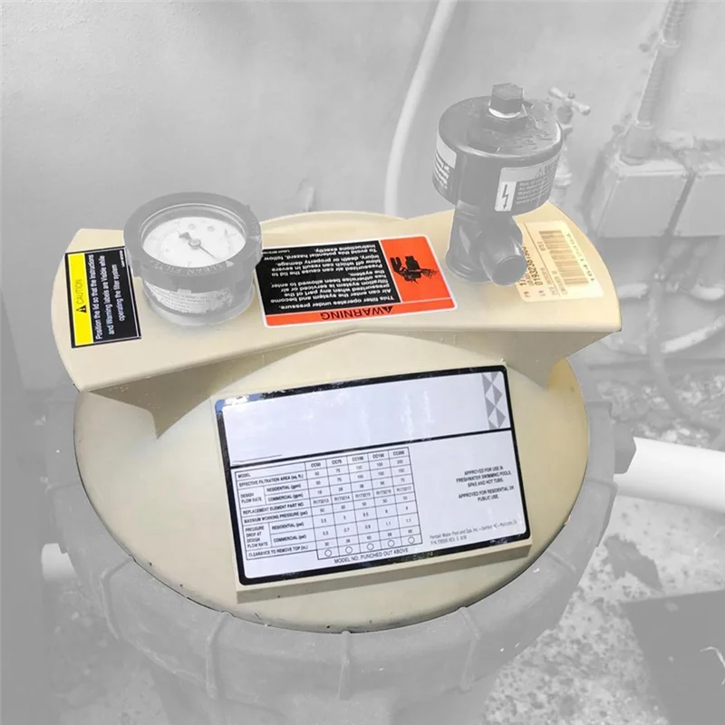 AD-178553 Lid Assembly Replacement Compatible With For Clean & Clear Predator Pool And Spa Cartridge Filter