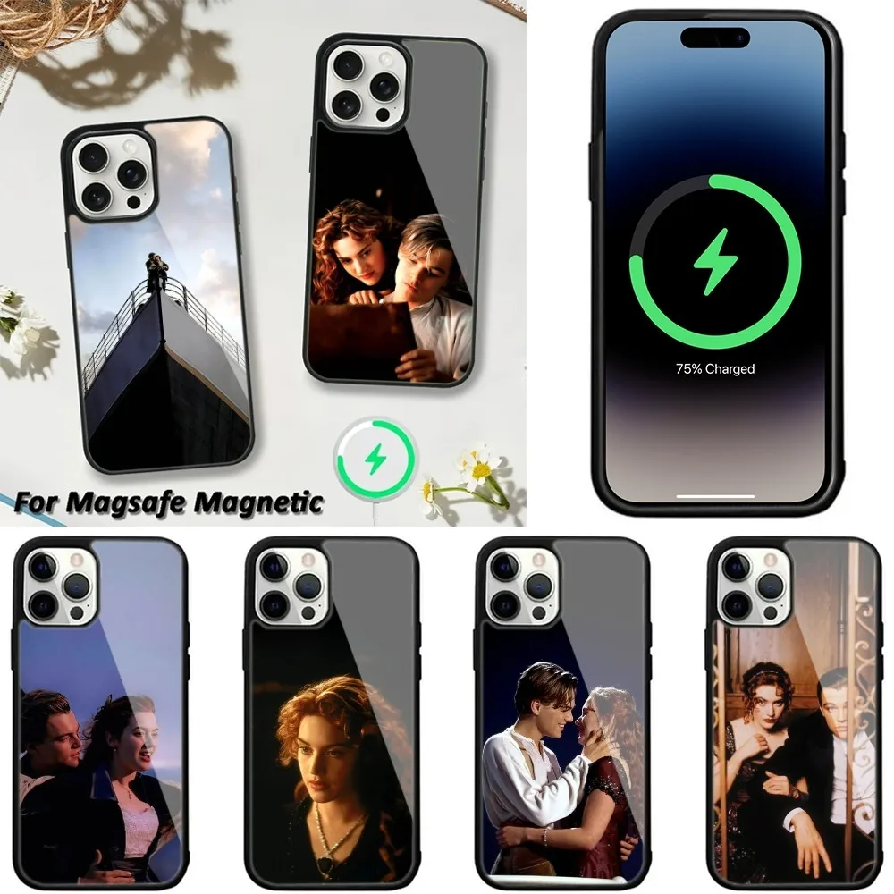 Movie T-Titanic Phone Case For iPhone 16,15,14,13,12,11,Plus,Pro,Max,Mini Magsafe Magnetic Wireless Charging