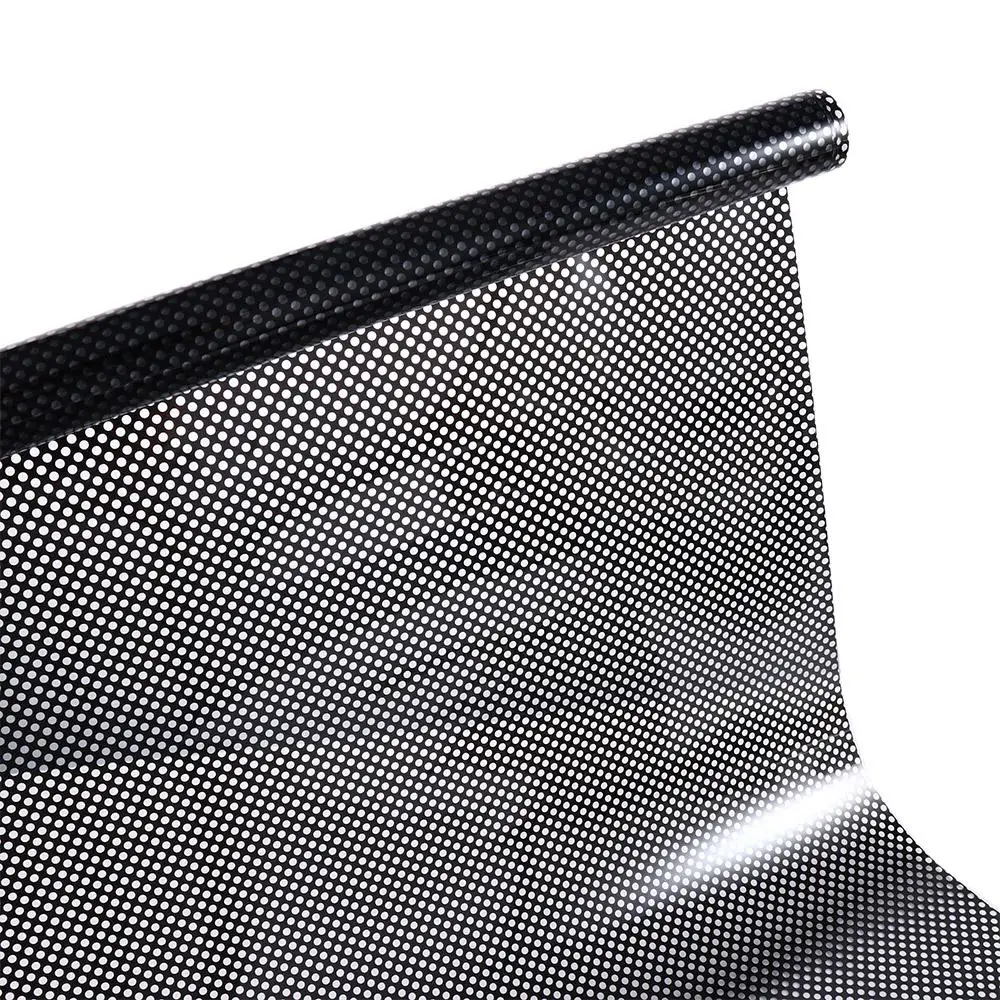 Sunshade Room Darkening Sun Blocking Mesh Privacy Anti-UV Decal Window Stickers Window Film Glass Sticker