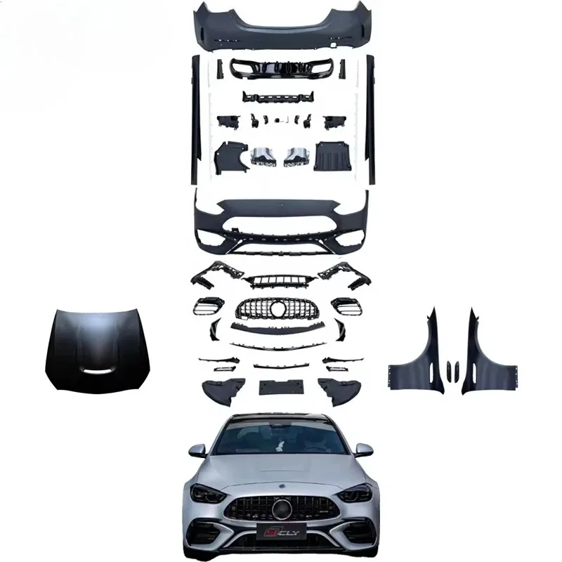 

Флэш-распродажа! Комплект кузова CLY W206–C63 | Передний бампер+решетка+юбки+диффузор — 18% OFF Ends Sat!