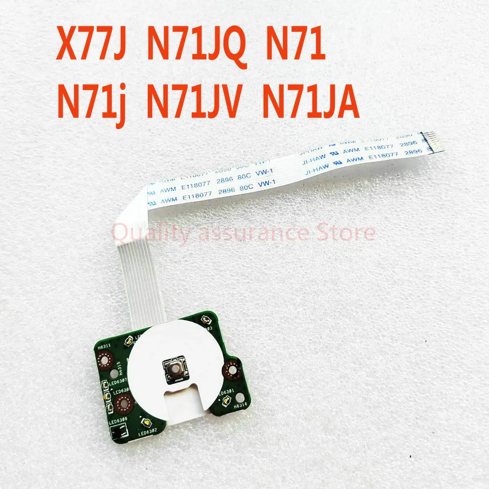 For Asus N71 N71j  X77J  N71JQ N71JV N71V N71JA Power Switch Button Board