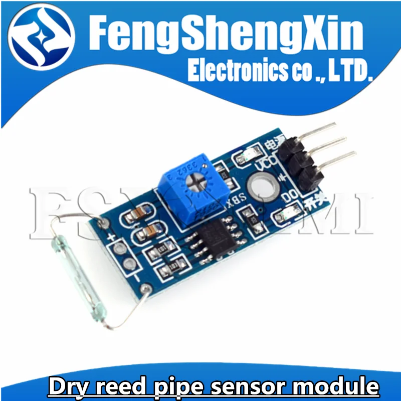 1-5-10pcs MKA14103 Dry reed pipe sensor module magnetron module dry reed switch magnetic control switch for Arduino Reed Module