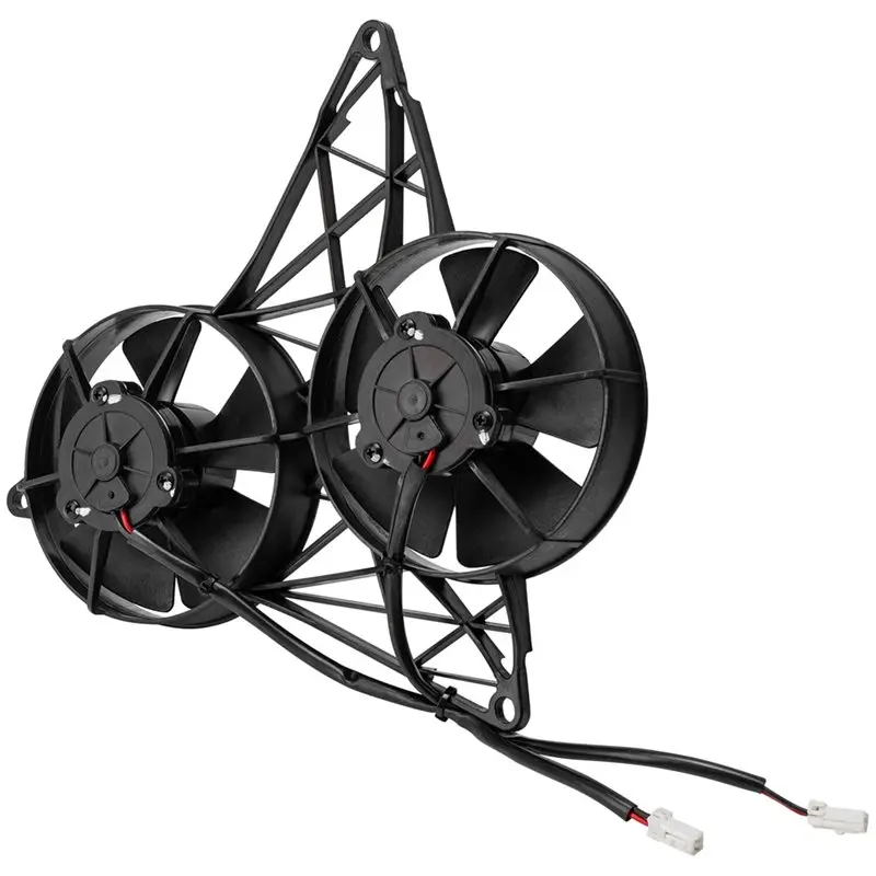 Motorcycle Radiator Cooling Fan W/ Bracket 2VA58-A101-46A 26724-04 For V-Rod 2004-2013