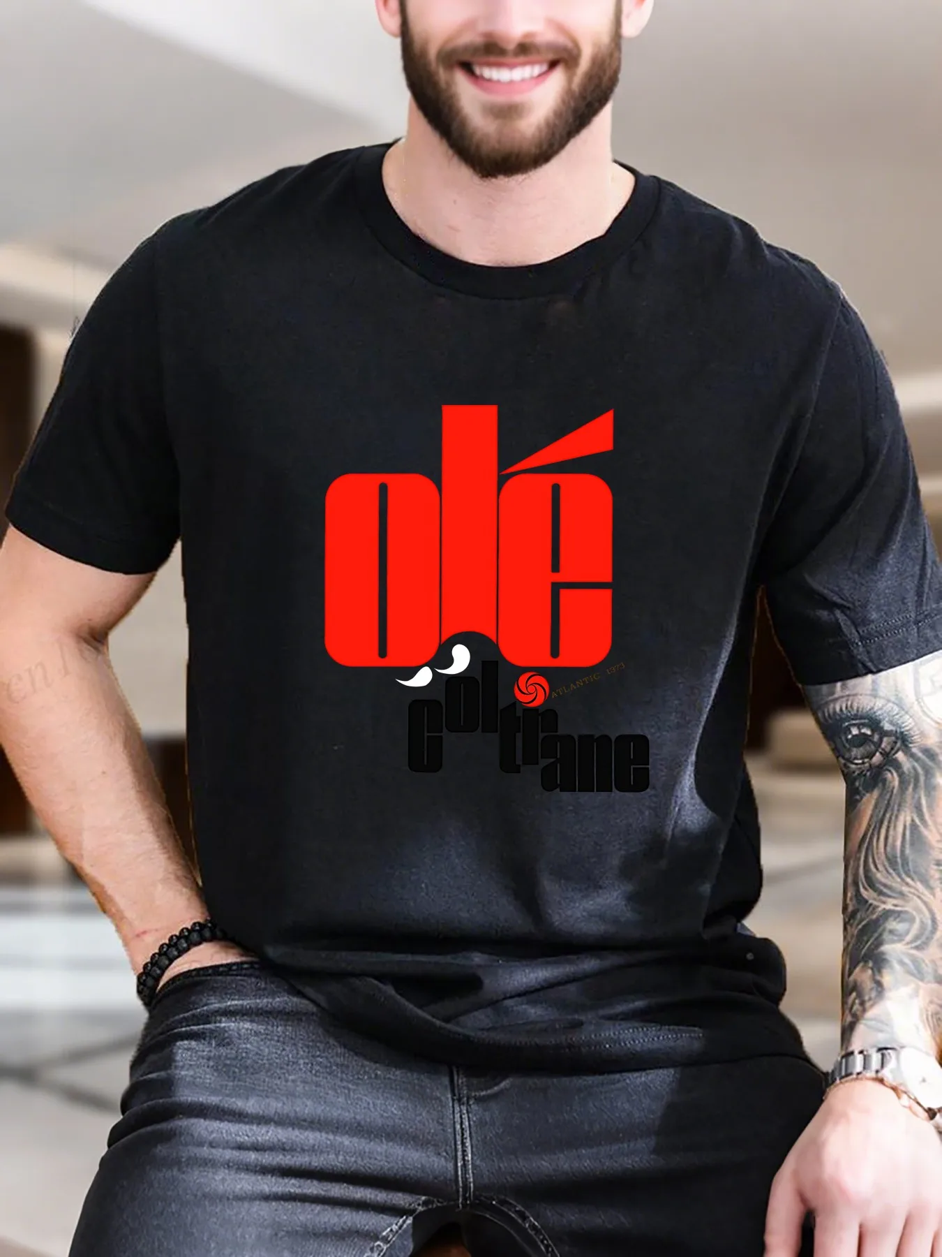 

New Arrival Fashion Men's Printed T-Shirt Trendy Red Black Dog Logo Cotton Tee Breathable Summer Casual Top for Streetwear Graphic