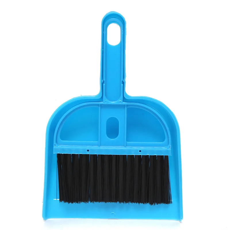 Mini Broom Dustpan Brush Set Soft Cleaning Sweeper Hand Dust Pan For Keyboard