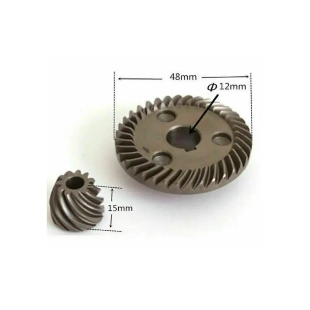 Steel Replacement Spiral Bevel Gear Wheel Part Module 1 for Angle Grinder and Industrial Grinder Gear Upgrades