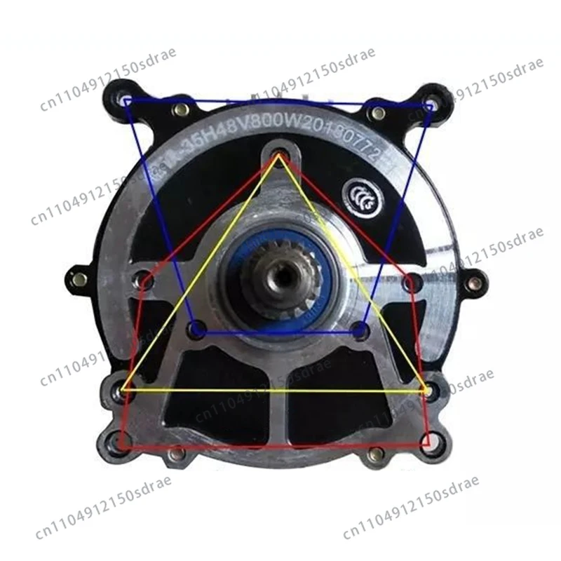 Electric tricycle motor 48V60V500W to 1200W Eureka giant general purpose motor