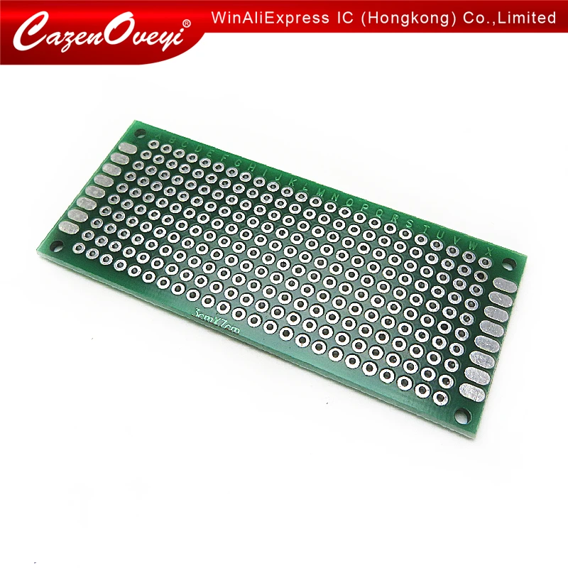 5pcs/lot 2x8cm 2*8 3x7cm 3*7 4x6cm 4*6 5x7cm 5*7 Double Side Prototype PCB diy Universal Printed Circuit Board In Stock