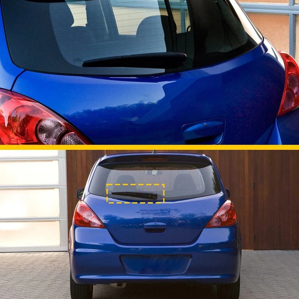 Rear Window Replacement Rear Wiper Arm Hatchback Windshield Factory Specification Perfect Match Easy Installation 5