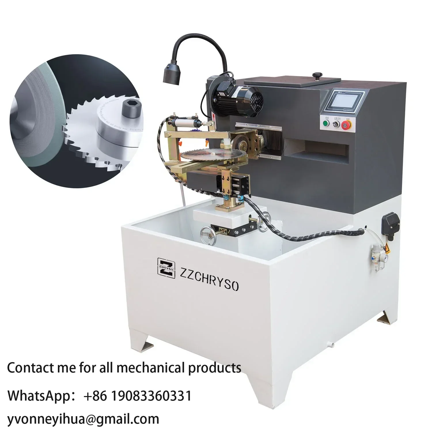 CNC Automatic Alloy Steel Carbide Circular Saw Blade Sharpening Grinding Machine