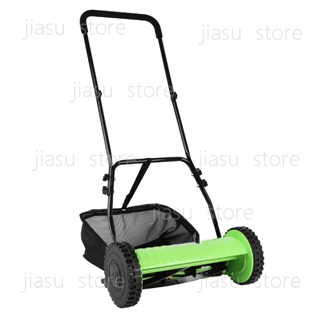 

Multi-functional hand-pushed unpowered lawn mower, suitable for small farms and gardens,garden weed trimming,forestry machinery.