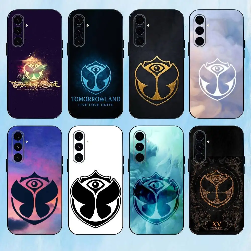 

T-Tomorrowland Phone Case For Samsung Galaxy A73,A72,A71,A70,A53,A52,A51,Others Soft Black Cover