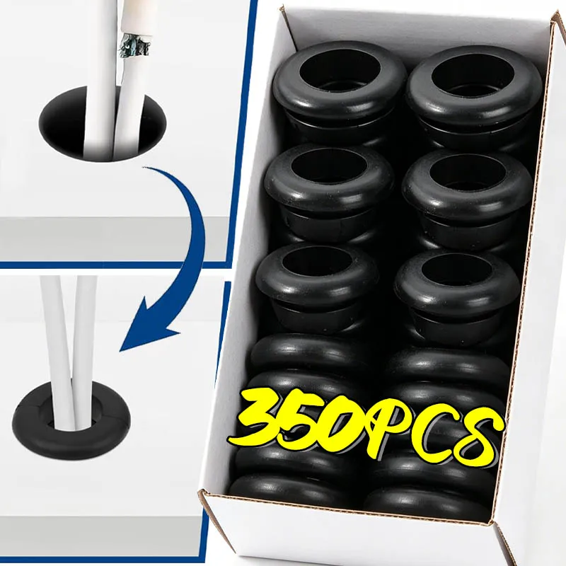 

Rubber Grommet Assortment Kits Hollow Firewall Grommet Wiring Hole Plugs Plumbing Gasket Cord Organization Protection Rings