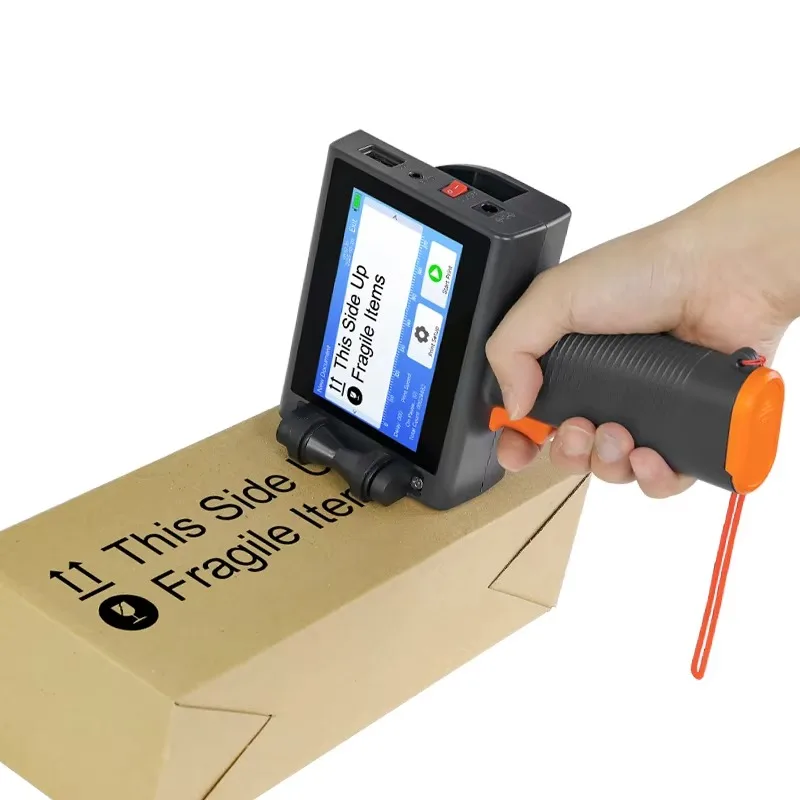 T10 Automatic Handheld Inkjet Coder Batch Production Date Logo Coding Machine for Food Packaging Bags Bottles