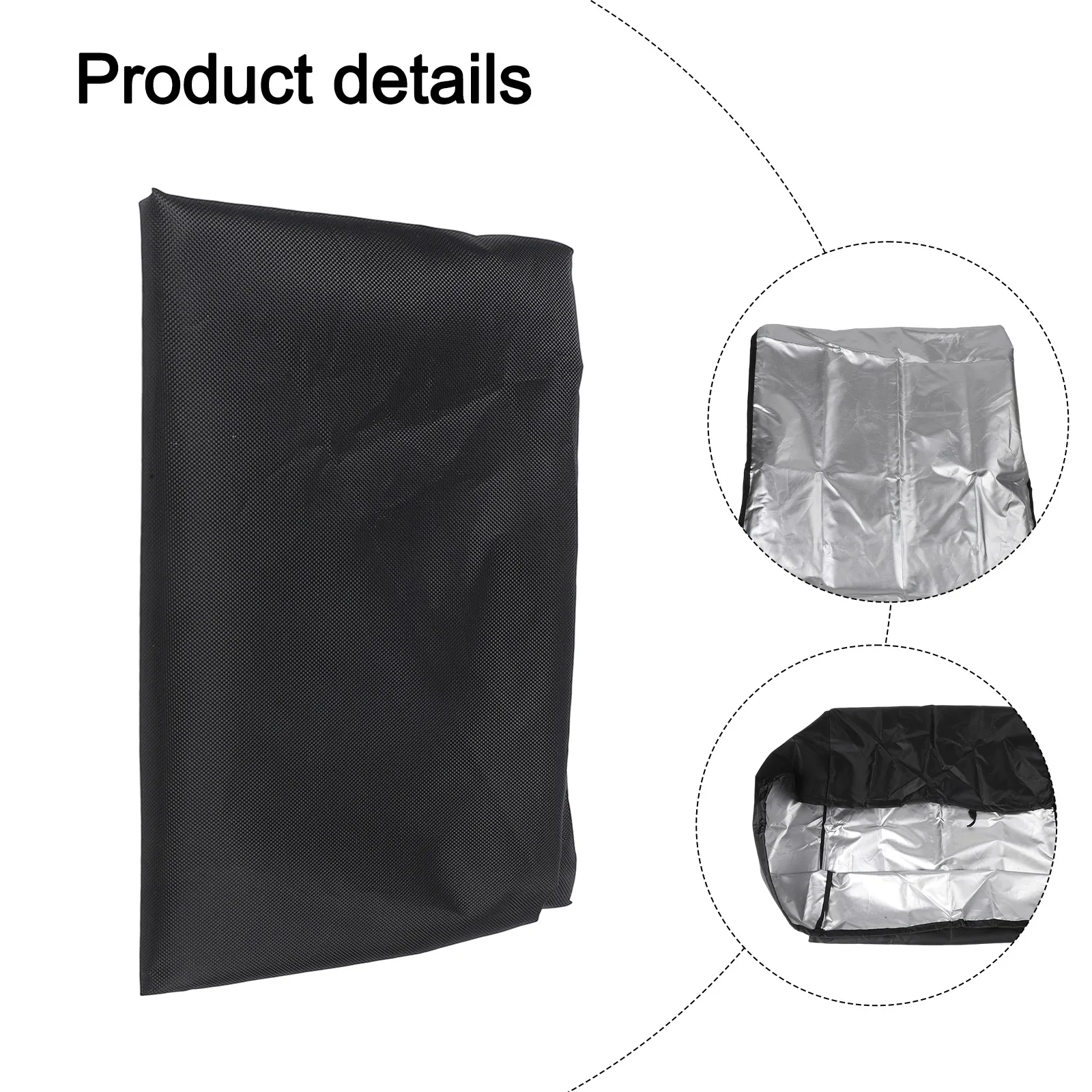 Barbecue Parties 22 Inches Griddle Cover Adjustable Straps 420D Polyester Material Easy To Use Long-lasting Protection
