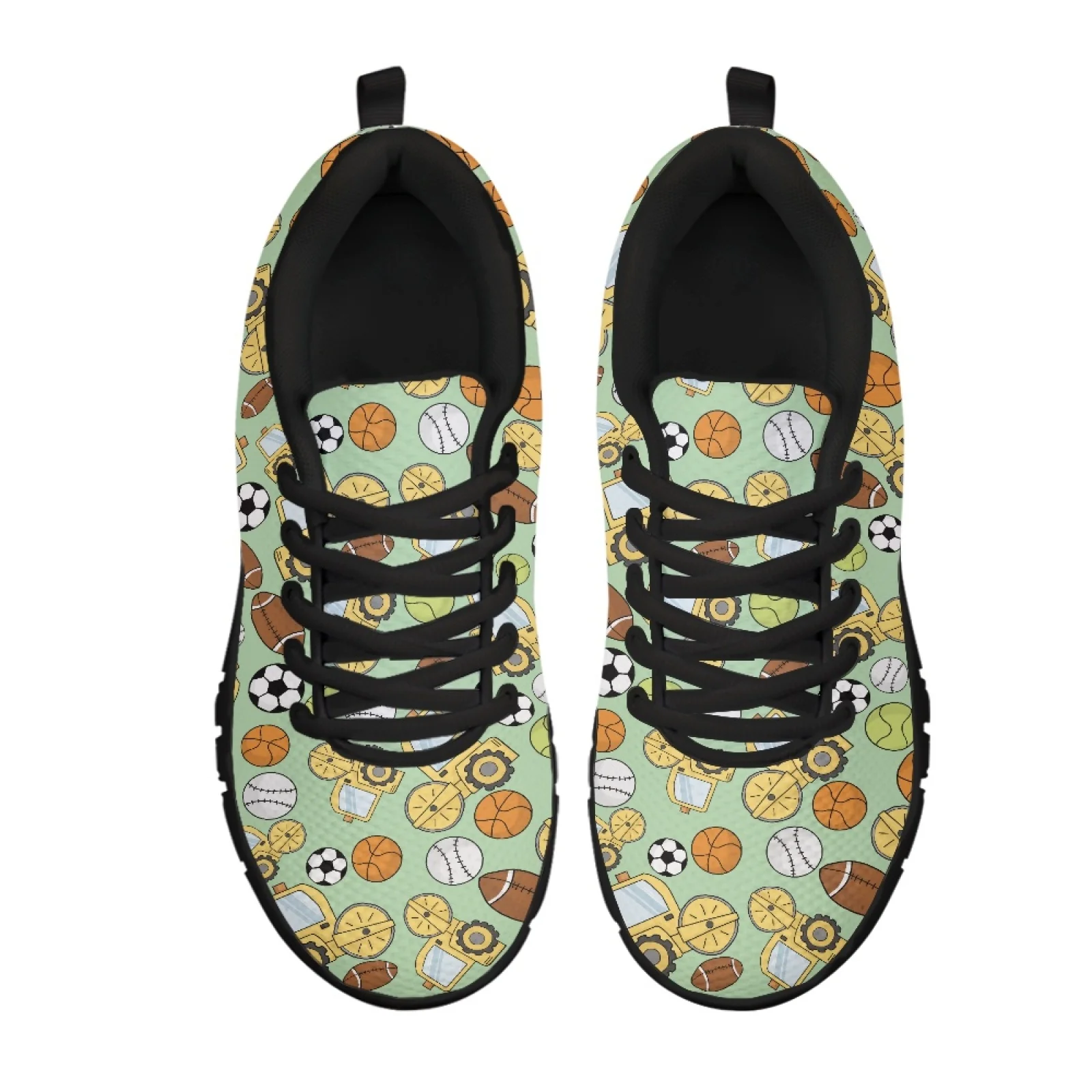 Coloranimal Sports Ball Vehicle Women Cushioned Jogging Shoes for Long Standing Hospital Floor All-Match Women Running Shoes