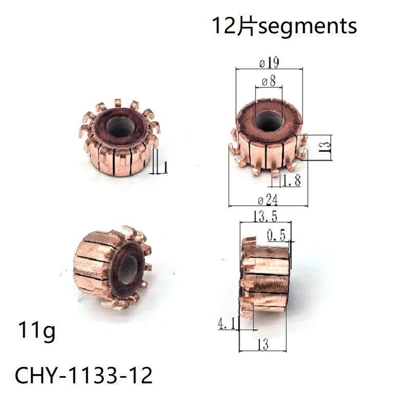 19*8*13*12P Chy-1133-12 Rectifier Reverser Copper Head