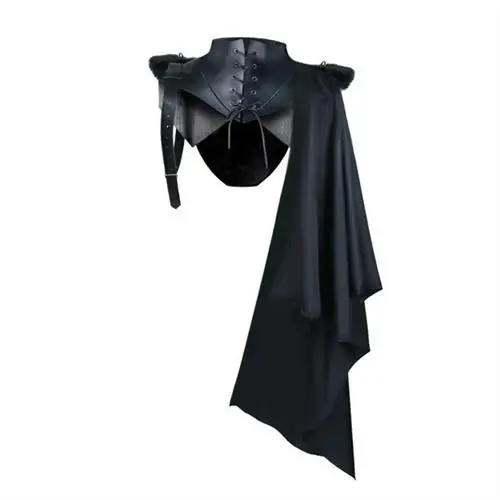 

Плащ дьявола, плащ смерти, костюм для косплея на Хэллоуин, женская этническая сценическая одежда, материал из полиэстера, весна 2024,