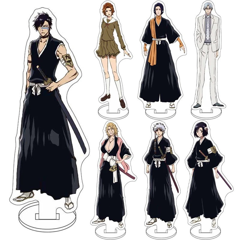 16CM Anime Bleach: Thousand-Year Blood War Figur ‌ Ichigo Kurosaki Orihime Inoue Yoruichi Shihōin Acryl-Ständer Cosplay-Ornamente