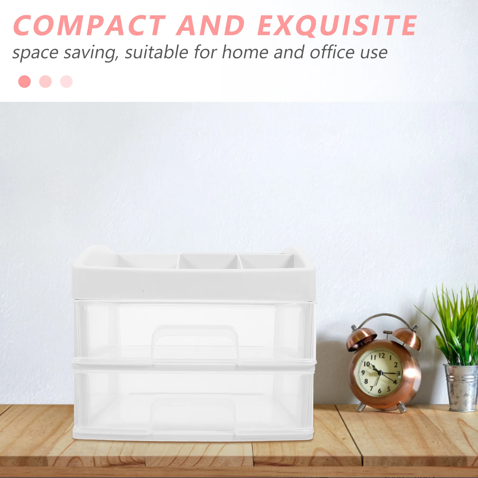 

Multi-layer Drawer Storage Box Makeup Organizer for Desk Desktop Accessories with Drawers Organiser Pp Organizers