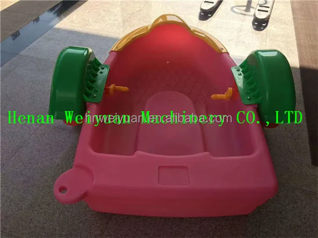 Afbeelding 6: Populaire kleurrijke eenpersoons handpeddelboot voor waterpark-attractie-apparatuur