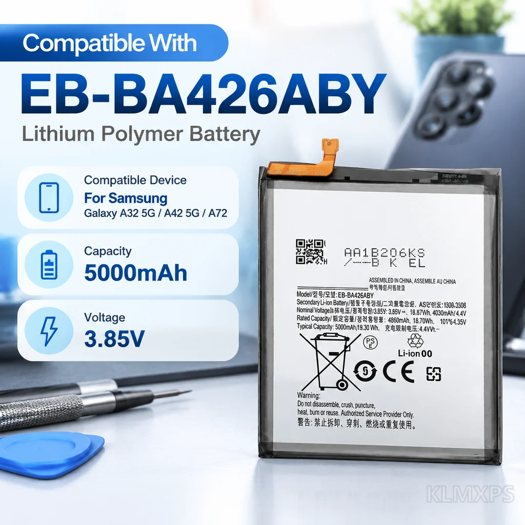 Replacement Phone Battery EB-BA426ABY Lithium Battery For Samsung Galaxy A42 5G A32 Mobile Phone Internal Battery Repair Part