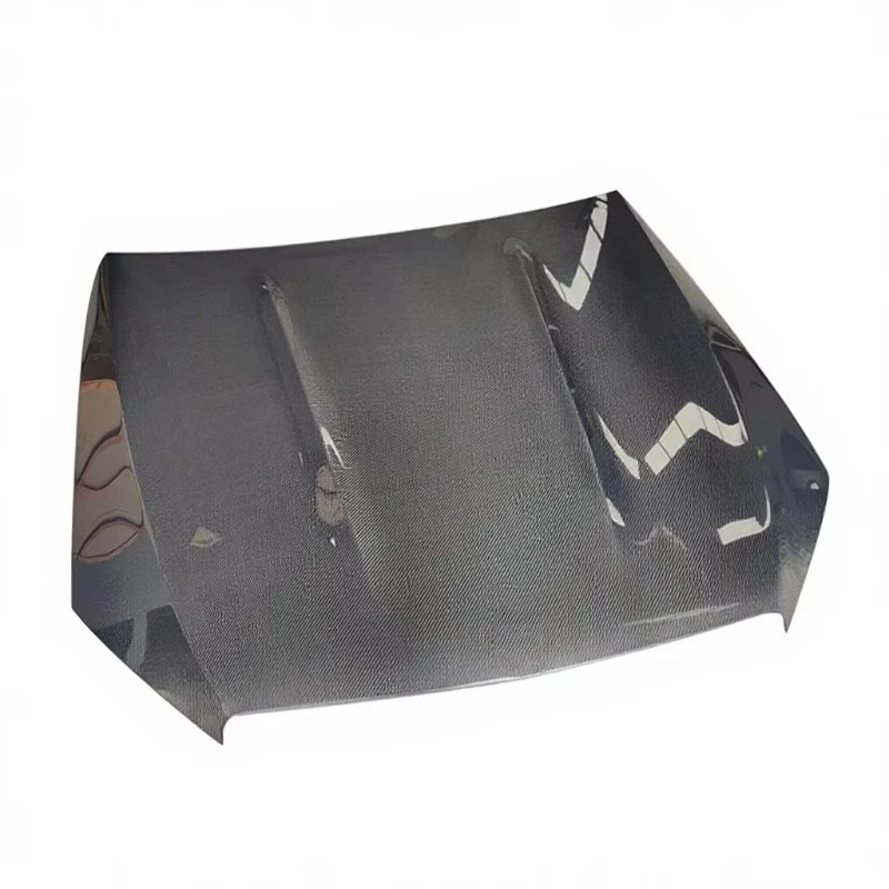 BR New Black Carbon Fiber Engine Cover For C-Class W205 (2015-2021) 1 Year Warranty Made In China 6