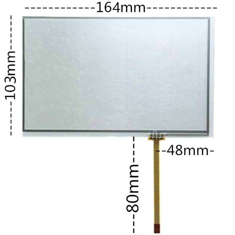 

Applicable to Xinjie TG765-XT-C new touch screen industrial computer LCD screen outside the screen touch panel