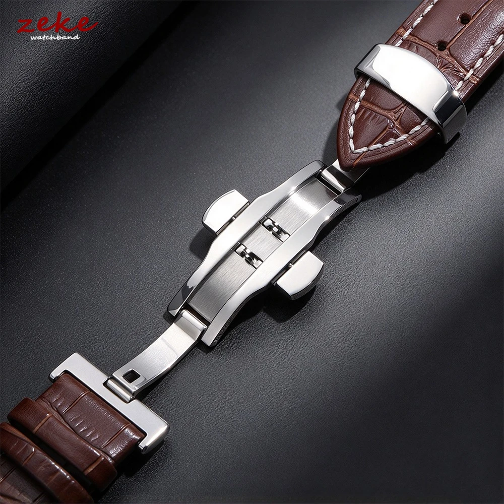 Pasek do zegarka ze skóry ciel – Leather Watch Strap Quick Release 20Mm 22Mm recenzja i cena