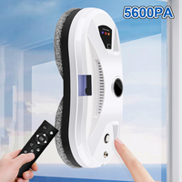 5600PA Window Automatic Water Spray Cleaning Robot Vacuum Cleaner Remote Control Electric Window Wiper Household Glass Wiper