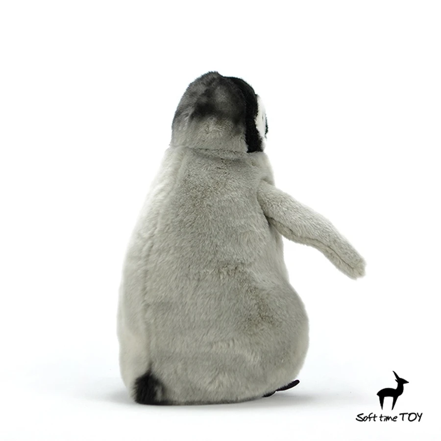 Baby Penguin High Fidelity Anime Cute Plushie Emperor Penguin peluche animali realistici simulazione bambola di pezza Kawai Toy Gift