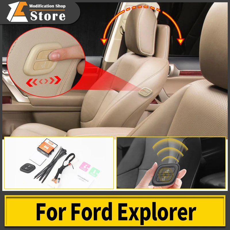 

Wireless Button Power Seat Switch, For Ford Explorer 2016-2021 2020 2019 2018 2017 2022 Tuning Modification Accessories Interior