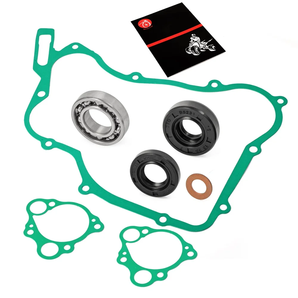 Water Pump Rebuild Kit Gaskets Seals BEARING For Honda CR125 CR125R 1990-2004