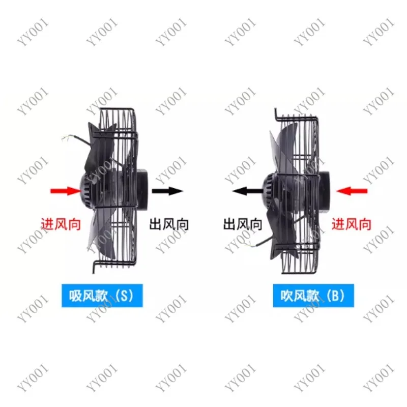 External Rotor Axial Flow Fan Cold Storage Motor Fan for Cold Dry Air Compressor