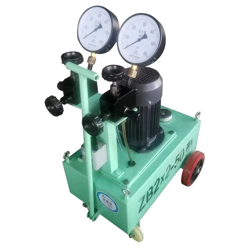 Double Output Piston Type Oil Pumps 220v 3 Phase 3kw Electric Motor High Pressure 700 bar Hydraulic Pump